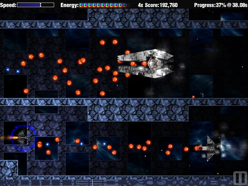 Trisector v1.0.3 : New Power-up, Laser and Bullet Graphics
