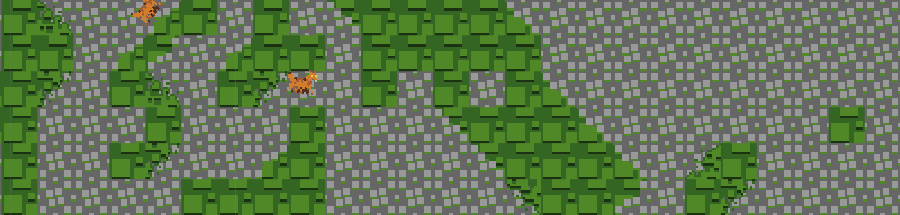 Procedural Space Zoo Generation: Grass