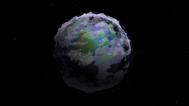 Procedural Planet with Atmosphere