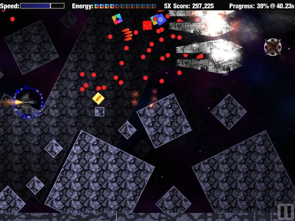 Trisector v1.0.3 : Shield and Energy Warning Particles