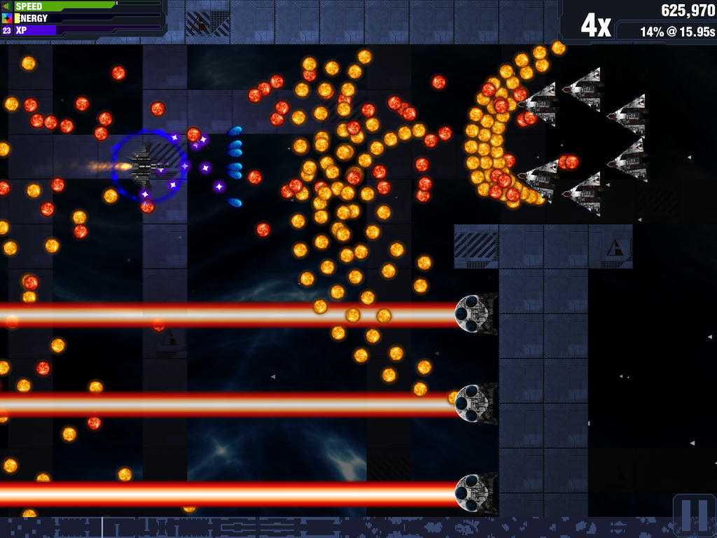 Trisector v1.0.8 : Squad of Fighters and Laser Bank